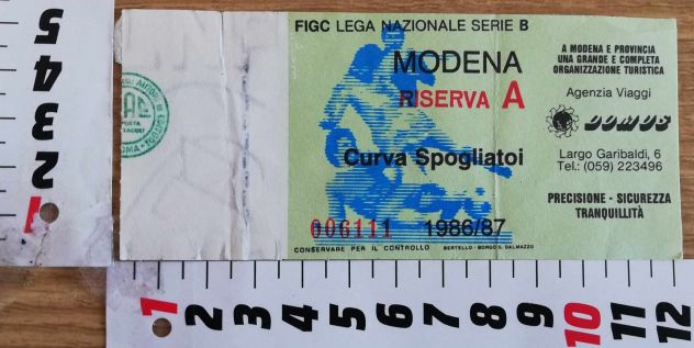 Como-Torino Serie A 1984/85 biglietto stadio - Foto 2