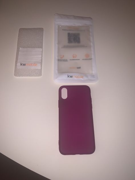 COVER COME NUOVA VIOLA CON CONFEZIONE ORIGINALE PER SMARTPHONE IPHONE XS O - Foto 10