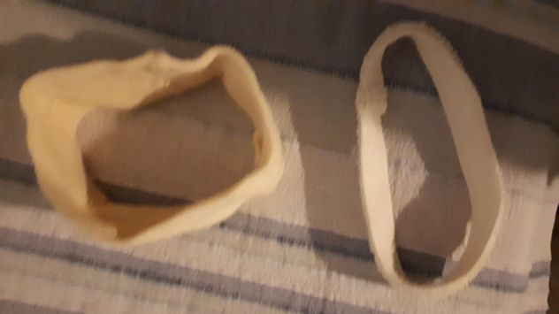 Fascia bianca per capelli per fare non lo so - Foto 2