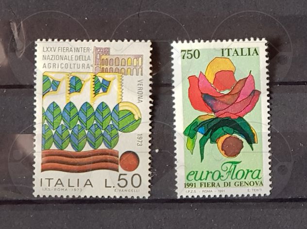 ITALIA francobolli serie: FIERE 1972-1998 - Foto 2