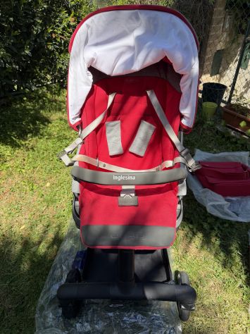 Inglesina Quad Trio rosso completo e super accessoriato condizioni eccellenti - Foto 6