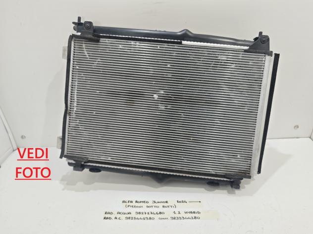 KIT RADIATORI ALFA ROMEO Junior Serie 9827174680 Hybrid 1.2 (24)
