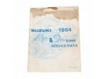 Dati di servizio moto Suzuki 2T e 4T del 1984