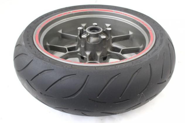 APRILIA SHIVER 750 854792 CHERCHIO RUOTA POSTERIORE 08 - 10 REAR WHEEL PICCOLI STRISCI - Foto 3
