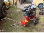 Compressore trasportabile con carrello a spinta