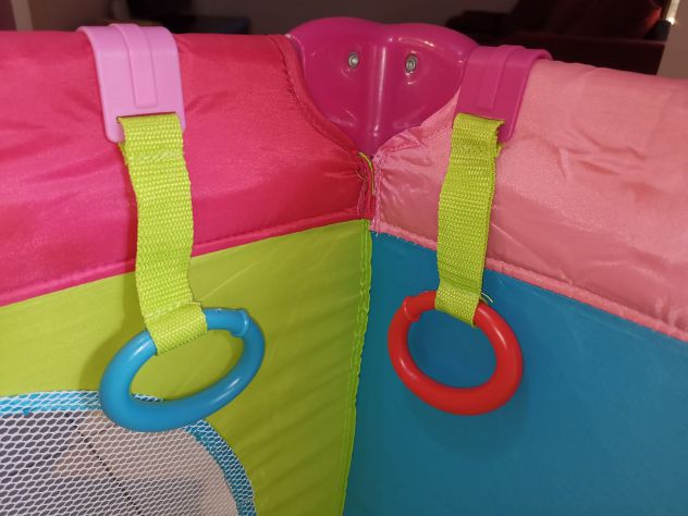 Box con lato in rete apribile per bambini - Foto 5