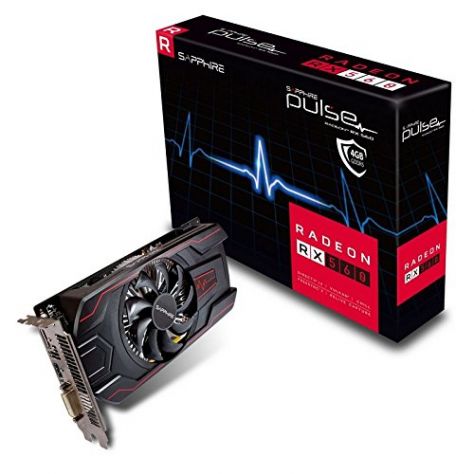 Scheda video Radeon Pulse RX 560 da 4 Gb