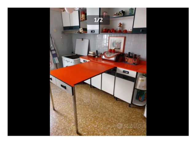 Cucina anni 70 blu,rossa,bianca - Foto 2