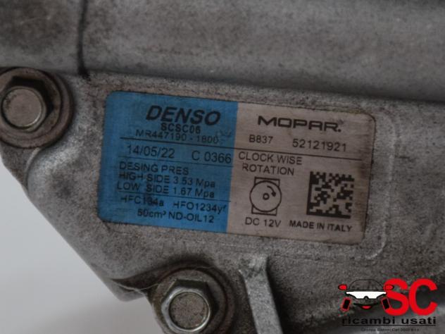 COMPRESSORE ARIA CONDIZIONATA FIAT Panda 3° Serie 52121921 diesel (12) - Foto 2
