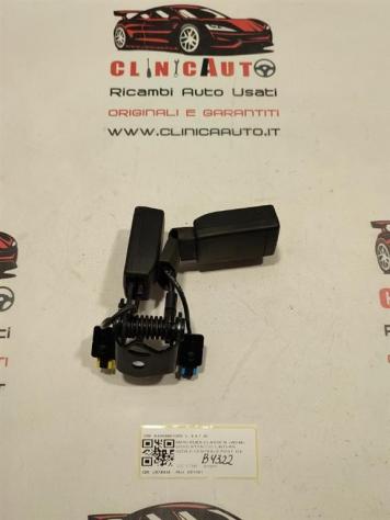 AGGANCIO CINTURA DI SICUREZZA POSTERIORE MERCEDES Classe B W246 2° Serie A2468603269 651901 (12)