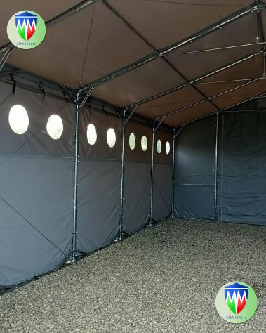 Tunnel su Container, Tendoni per Feste, tendoni per Uso Magazzino, Deposito - Foto 6