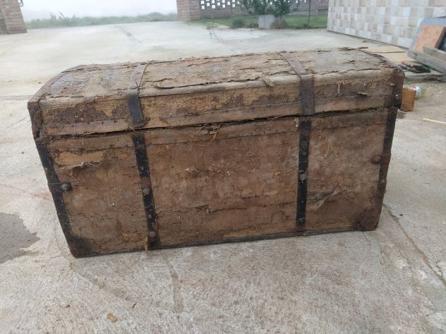 antico baule bombato - Foto 2