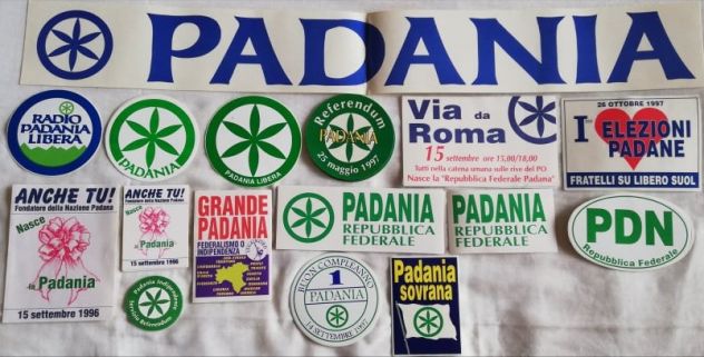 Volantino Lega Lombarda - Lega Nord Umberto Bossi a Legnano - Foto 9