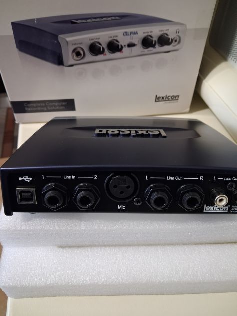 Vendo Scheda audio esterna USB Lexicon Alpha Lexalpha per musicisti - Foto 2