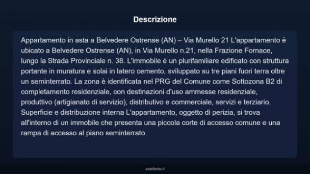 Immobile in asta di 75 m² in vendita a Belvedere Ostrense - Foto 4