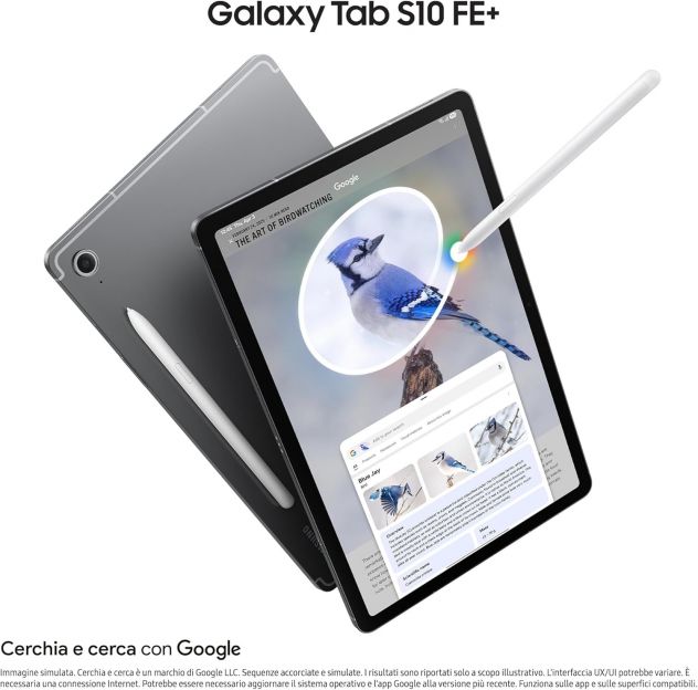 Samsung Galaxy Tab S10 FE+, 3 anni di garanzia, Android Tablet, Display 13.1" - Foto 3