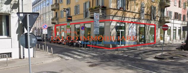MILANO, VIALE BEATRICE D'ESTE 7 - NEGOZIO 9 LUCI 187 MQ IN LOCAZIONE
