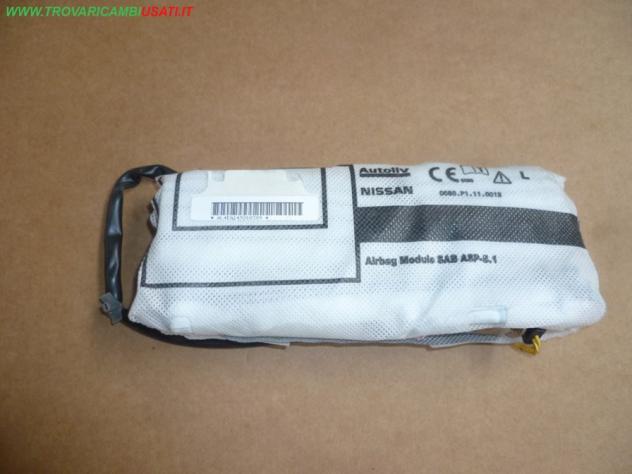 DISPOSITIVO AIRBAG A TENDINA S. SPINA NERA NISSAN QASHQAI (J11E) Carrozzeria Sicurezza Airbag Air-bag a tendina sx. NISSAN - QASHQAI - 01-02-2014