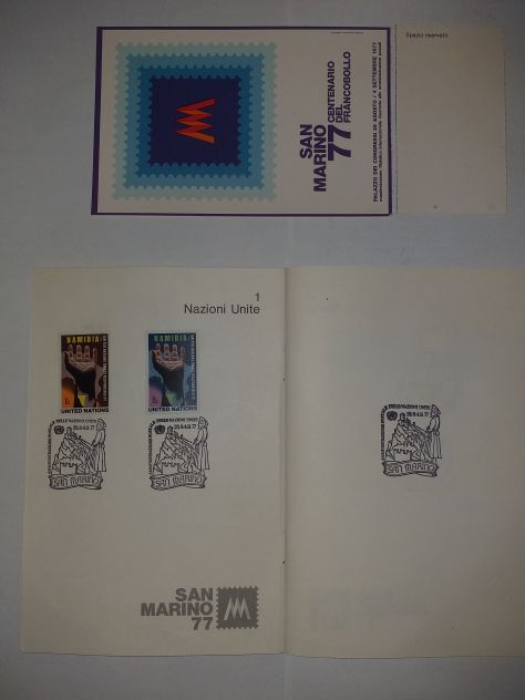 LIBRETTO FILATELICO SAN MARINO 1977 - Foto 3