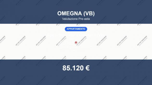 Immobile in asta di 103 m², box auto in vendita a Omegna