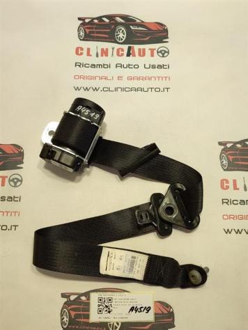 CINTURA DI SICUREZZA POSTERIORE SX FIAT Freemont 1° Serie 616122300A 939B5000 (11)