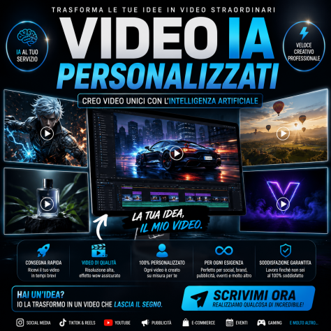 Realizzo video personalizzati con l’IA