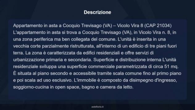Immobile in asta di 51 m² in vendita a Cocquio-Trevisago - Foto 15