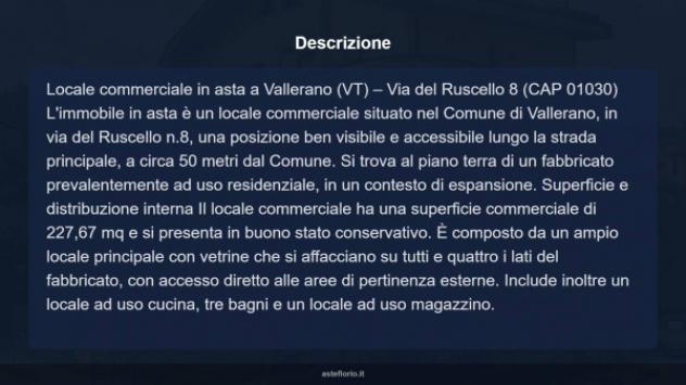 Immobile in asta di 227 m² in vendita a Vallerano - Foto 5