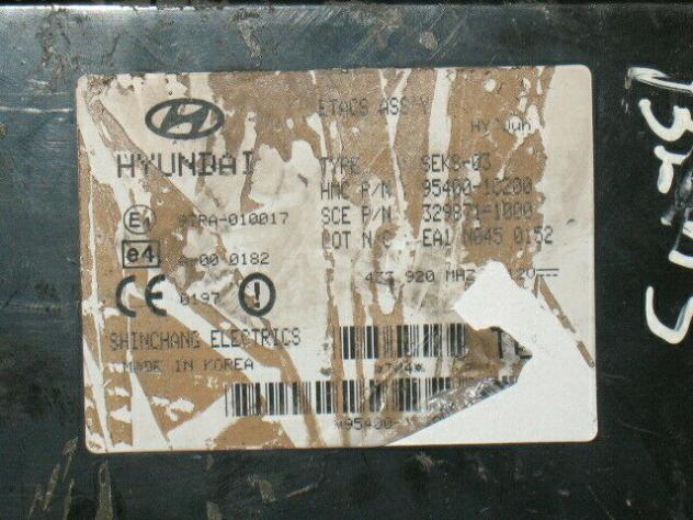 9540010200 body immobilizzatore hyundai getz 95400-10200 - Foto 2