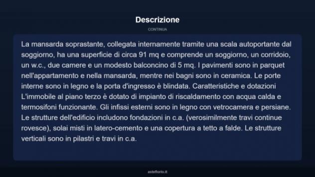Immobile in asta di 172 m², box auto in vendita a Messina - Foto 5
