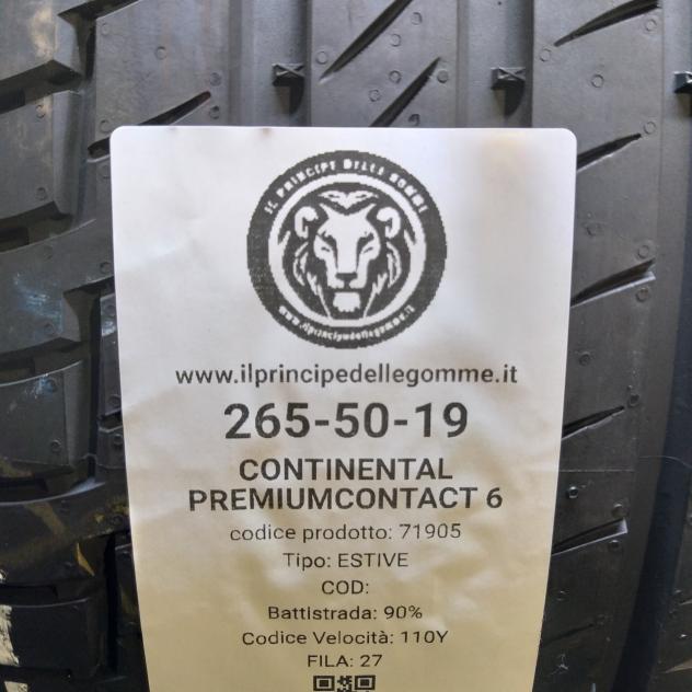 2 GOMME 265 50 19 CONTINENTAL A71905 - Foto 2