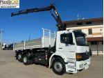 MERCEDES  ATECO 18.28  RIBALTABILE E GRU HIAB 123-3