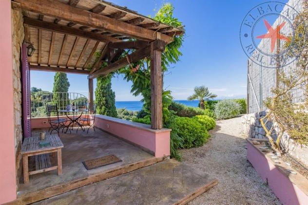 CAPOLIVERI - ELBA - VILLA DI CHARME VISTA MARE E IN PIETRA - Foto 9