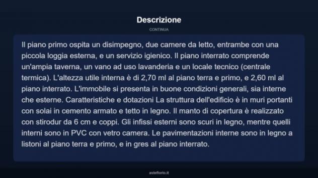 Immobile in asta di 170 m² con più di 5 locali e box auto in vendita a Loria - Foto 5