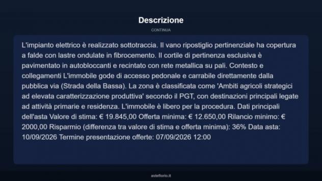 Immobile in asta di 83 m² in vendita a Roverbella - Foto 16