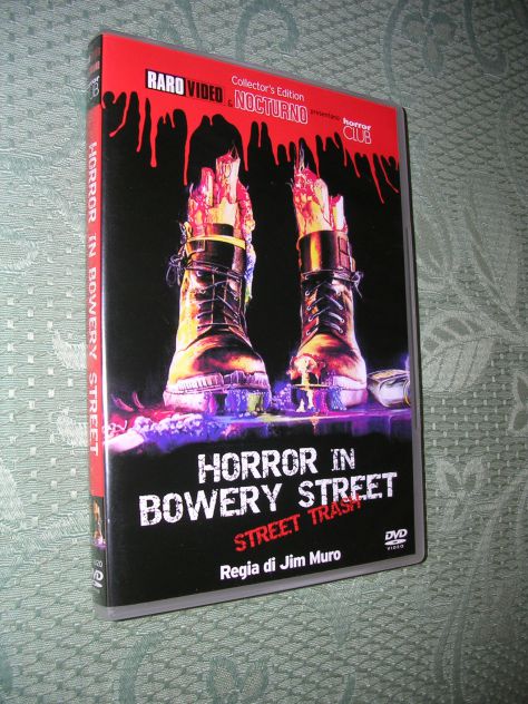 HORROR IN BOWERY STREET