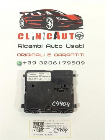 CENTRALINA MODULO DI CONTROLLO RENAULT Kadjar Serie 285258247R R9M414 diesel 1598 (15)