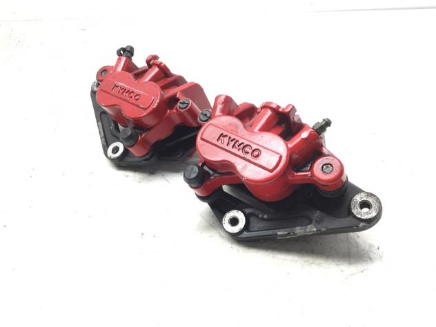 KYMCO XCITING I R 300 COPPIA PINZA FRENO ANTERIORI - INTERASSE: 90 MM 2008 - Foto 4