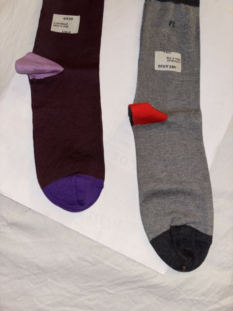 2 CALZE NUOVE DA UOMO IN COTONE FIRMATE ORIGINALI”PAUL SMITH”MADE IN ITALY - Foto 6