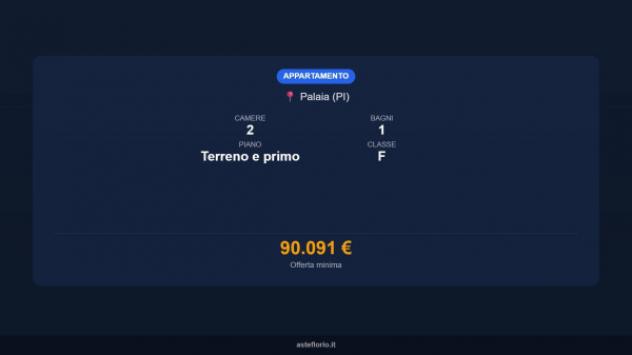Immobile in asta di 85 m², box auto in vendita a Palaia - Foto 15