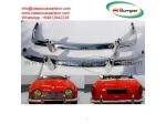 Triumph TR4 (1961-1965) bumpers by stainless steel new