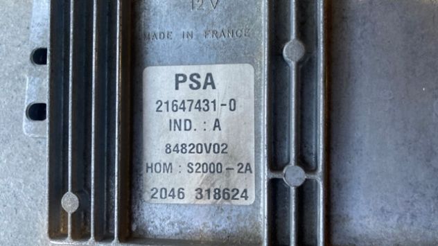 Centralina motore Peugeot 206 1.4 benzina del 2002 (9646988680) - Foto 4