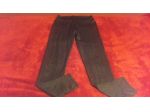 Leggings effetto pitonato Unisex Termico Tg unica elasticzzt Nero