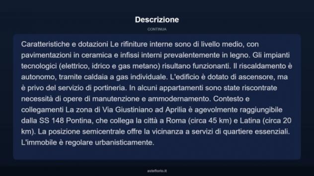 Immobile in asta di 115 m² con più di 5 locali in vendita a Aprilia - Foto 10