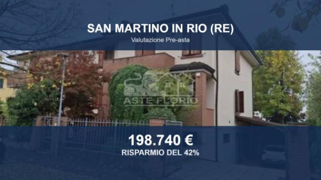 Immobile in asta di 198 m² con più di 5 locali e box auto in vendita a San Martino in Rio