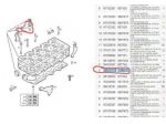 Porta iniettori con gommini opel meriva a 97365696