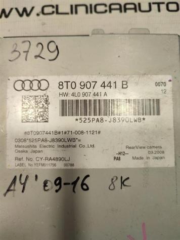 MODULO DI CONTROLLO TELECAMERA POSTERIORE AUDI A4 Avant (8K5) 8T0907441B (0815) - Foto 2