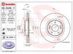 BREMBO Discofreno 09D42811