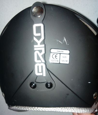 Casco Briko mod. Dakota mis. 58 cm. finiture interne dei materiali piu' pregiati - Foto 5