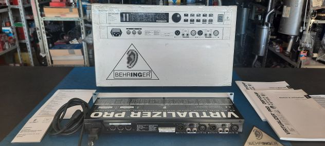 VIRTUALIZER PRO BEHRINGER DSP1024P–PROCESSORE DI EFFETTI DIGITALE 24-BIT DUAL - Foto 3